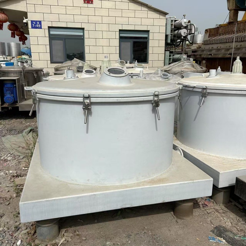 供应二手衬塑平板离心机 固液分离设备 工业密闭分离