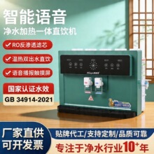 定制桌面式加热一体家用直饮机厨房智能净水饮水机办公室开水器绿