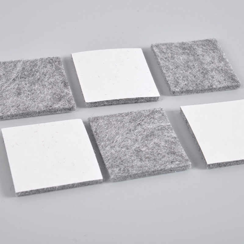 自粘防滑圆形毛毡毛毡垫