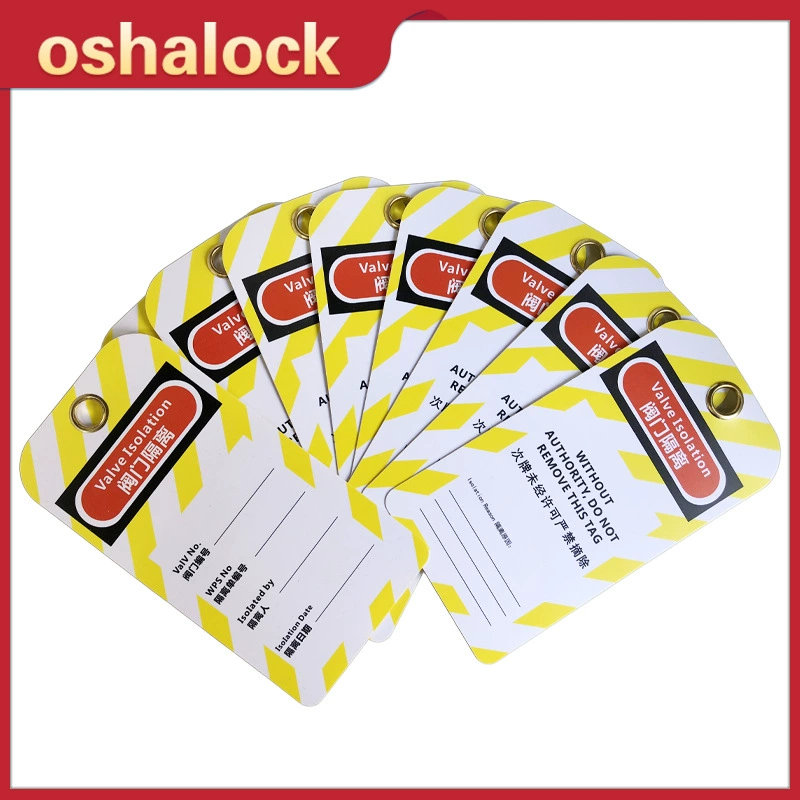 Сизый PVC предупреждающий ярлык безопасность Loto защита от замыкания и остановки оборудования трафарет идентификации знак