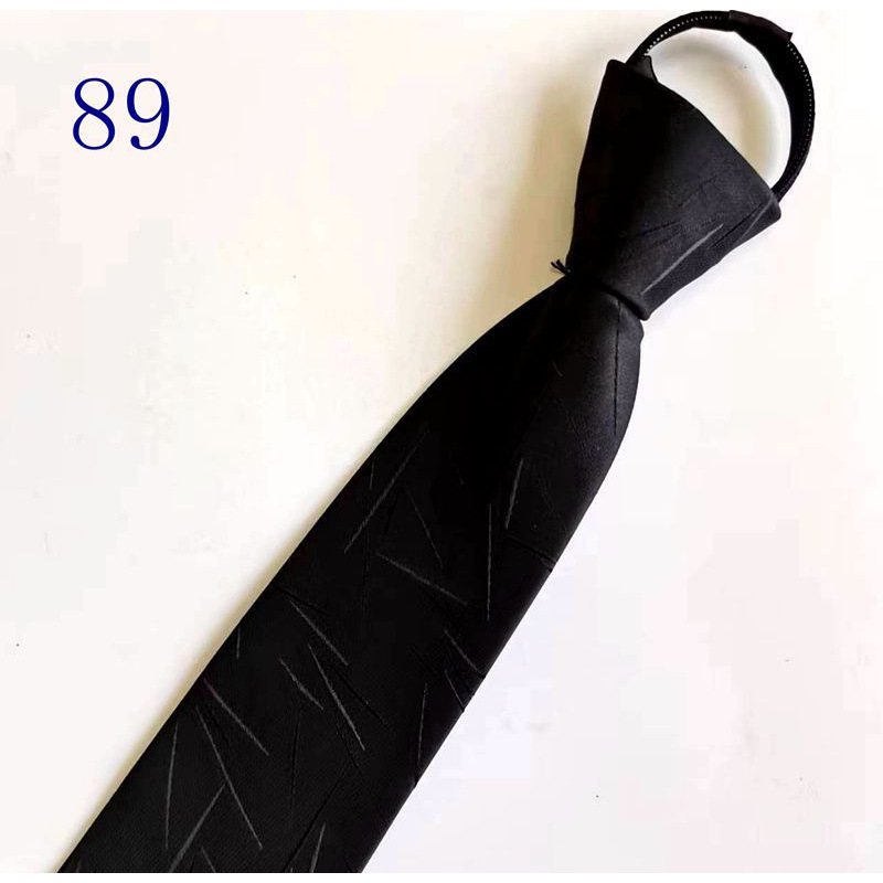 男士拉链新郎结婚红色8cm正装商务黑色免打结懒人易拉得蓝色_