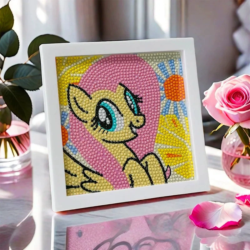 Мультяшная умная игрушка, DIY, новая коллекция, детское handmade diy, украшенная бриллиантами