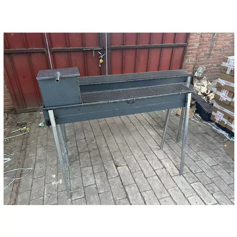 Thickened commercial barbecue stove, food stall stall stove, bicycle skewer stove, outdoor land transport barbecue grill, barbecue