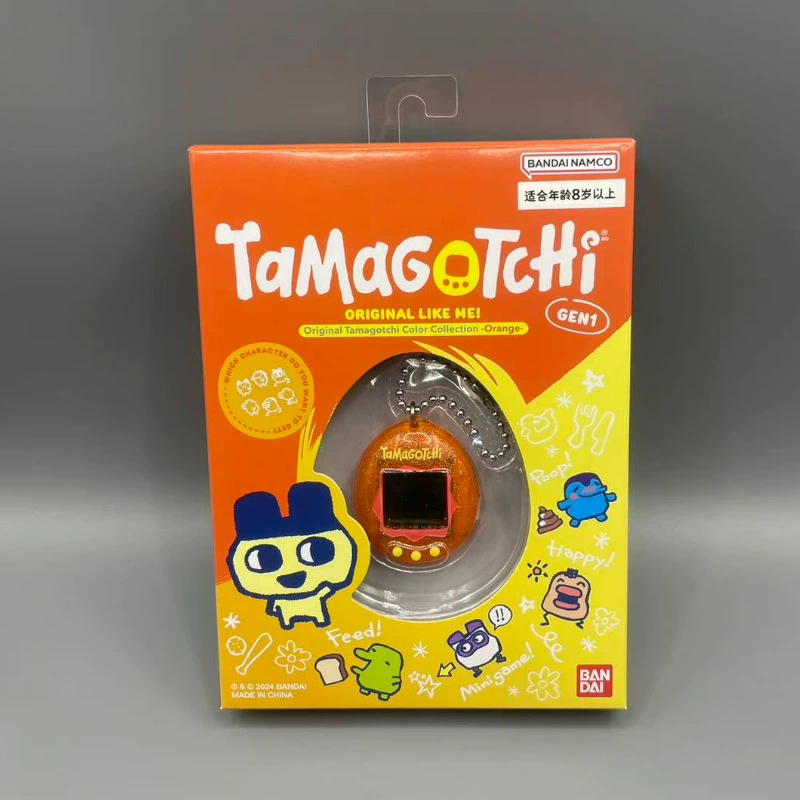 Игрушка виртуальный питомец Bandai Tamagotchi Connection — реплика и подключаемые модели, разные цвета (12 коробок)