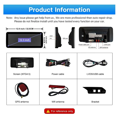 Large Screen, Simsiz CarPlay və Android Auto