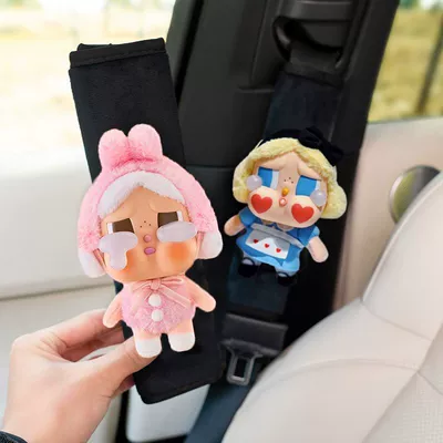 Seat belt shoulder pad: Shoulder Pad Cute Plush Doll
