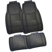 跨境外贸原单热销款通用汽车脚垫内饰改装防水防滑连体全包围PVC