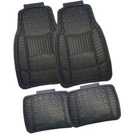 跨境通用汽车脚垫改装全包围连体防水防滑pvc车垫耐脏脚踏垫批发