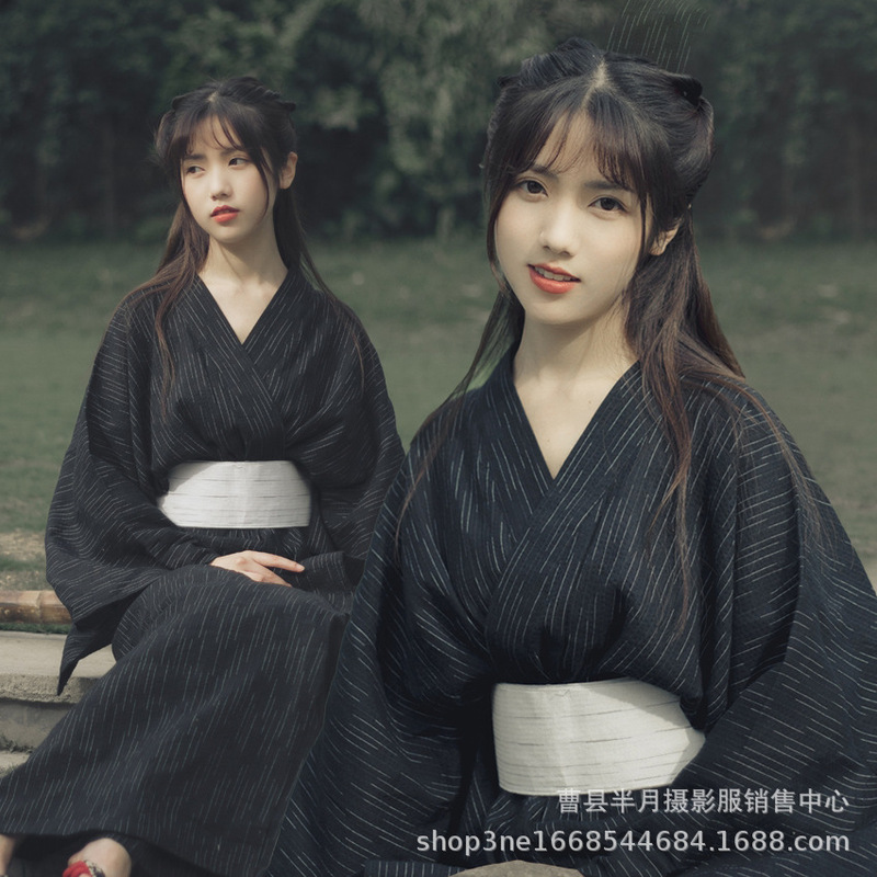 Divine Girl's Kimono Women's Dress Traditional Improved Chinese Style Japanese Style Personal Photo Photography Photo Dress
