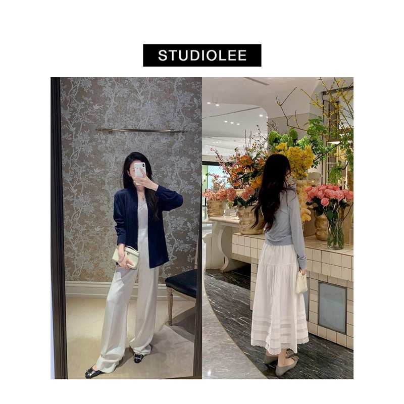 葡萄妈studiolee 通勤bi备！经典小方头百搭低跟气质方扣浅口单鞋|undefined
