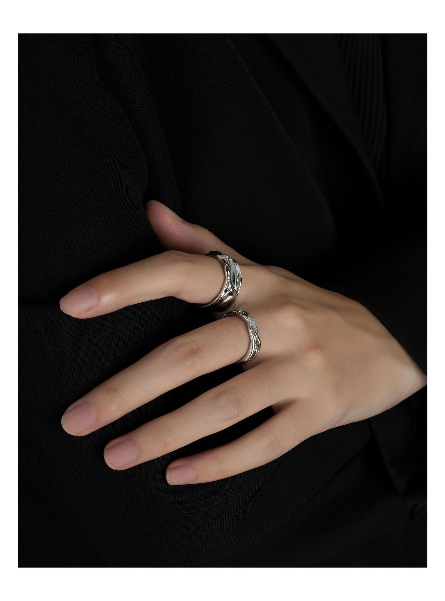 Fashion Geometric Copper Plating Open Ring 1 Piece