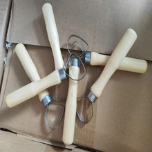陶艺工具泥塑刮刀大头刀儿童DIY手工磨具软陶黏土修刀不锈钢工具