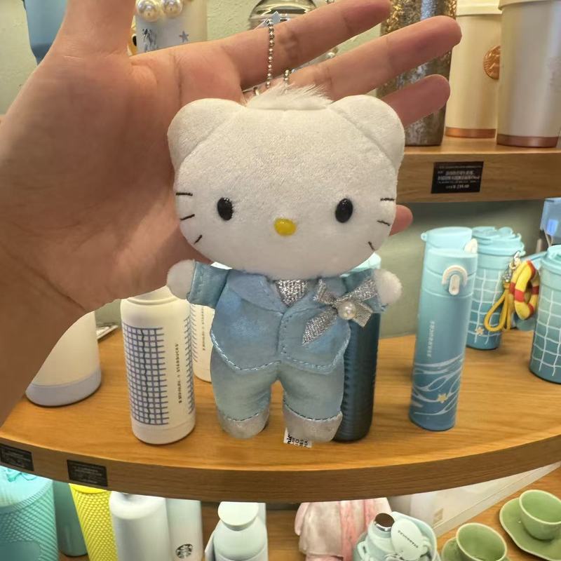 漫画アニメネット有名人同風KT猫大集合シリーズキーホルダー、女の子用バックパック飾り卸売|undefined