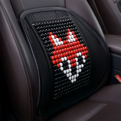 25 years of new wooden beads summer breathable car seat cushion square cushion waist by automotive supplies source manufacturers a generation of hair (Waist support)