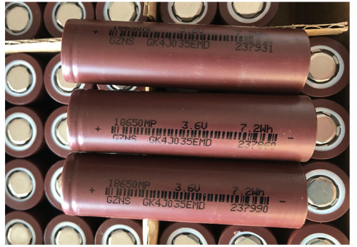 Zhuoneng 18650 power lithium battery 5C 2000mah full capacity electric vehicle battery power tool