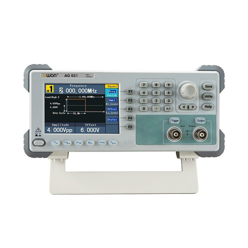 OWON DDS任意波函数信号发生器单通5-10MHz AG051/F &1011/F