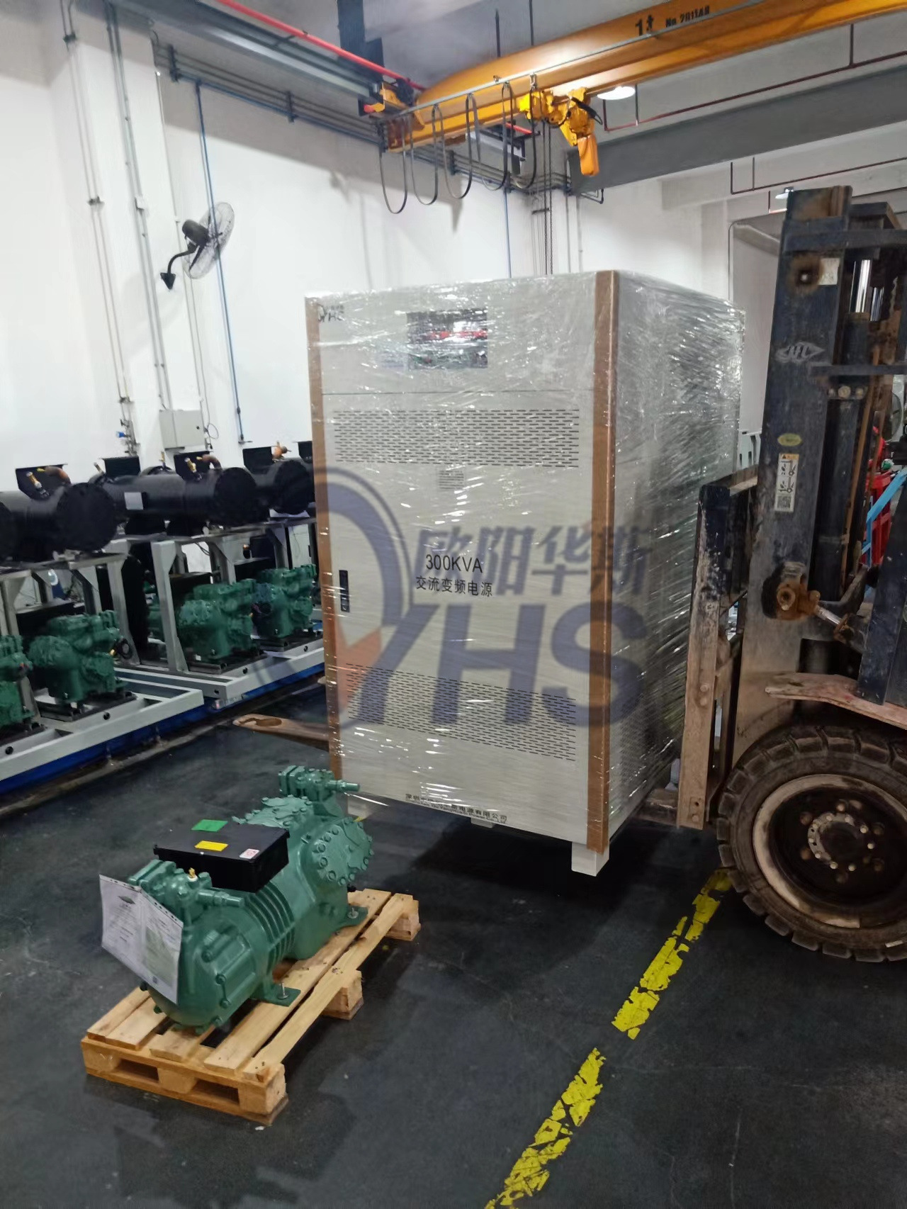 ����300KVA��Ƶ��Դ�������ݹ��������440V 60HZ�����Գ��ڵ��