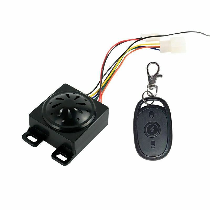工場販売電気自動車盗難防止器誘導起動携帯電話制御車bluetoothスピーカー48V60V72V用盗難防止スポット|undefined