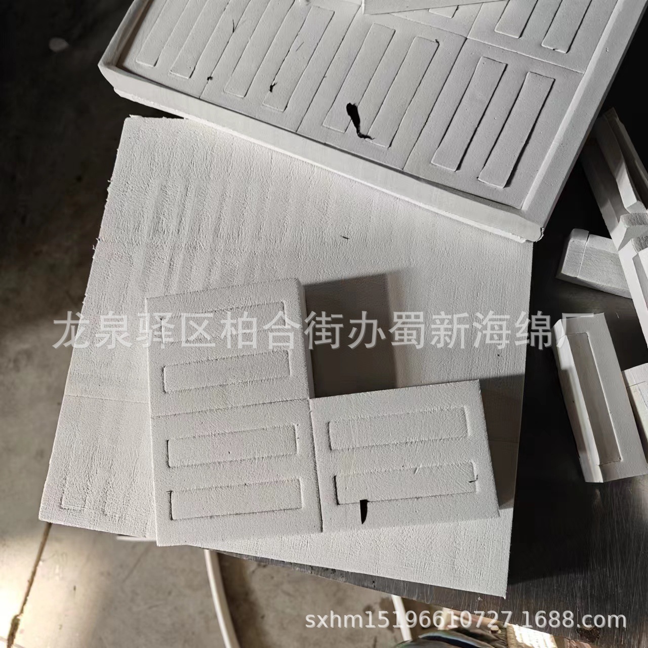 厂家供应白色工具箱EVA雕刻一体成型泡沫/白色硬泡沫铝箱EVA成型