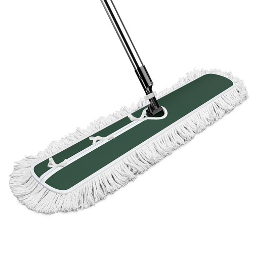 Factory direct sales dust push flat mop large hotel lazy mop dust removal cotton thread absorbent mop