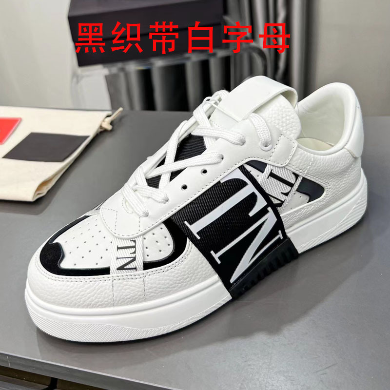 男女兼用の新しいクロスボーダー白靴、カップルモデル、厚底、レースアップ、カラーブロック文字、通気性、ファッショナブルでシンプル|undefined