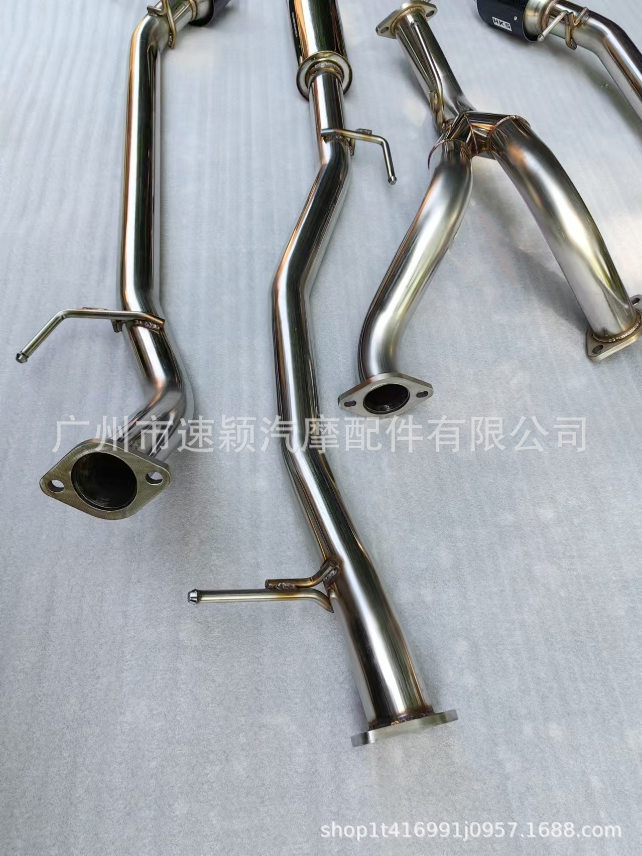 Modified Exhaust Pipe Suitable for Next-Gen Ranger Raptor 2023 Model with 2.0 Displacement, Full Tail Section