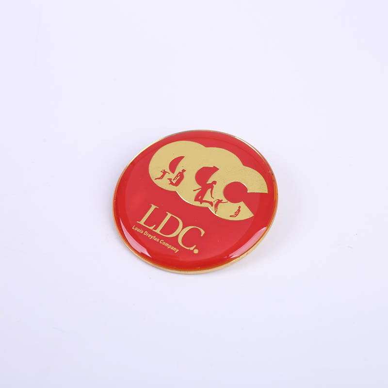 金属徽章锌合金公司logo胸针珐琅别针周年庆校徽卡通烤漆胸章制定
