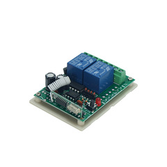 12V motor forward and reverse remote control receiving board 220v motor forward and reverse wireless remote control switch