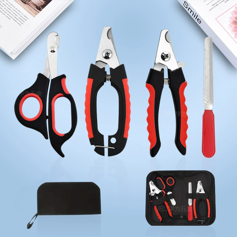 Комплект для бритья ногтей для домашних животных Большой набор для кошек и собак универсальный чистящий инструмент