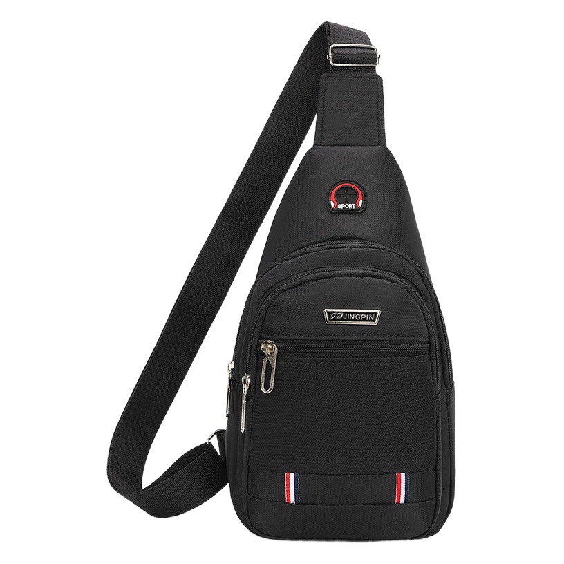 Moda transfronteriza bolso de pecho de los hombres nueva bolsa de mensajero de hombro casual Oxford tela moda simple bolsa de pecho mochila portátil