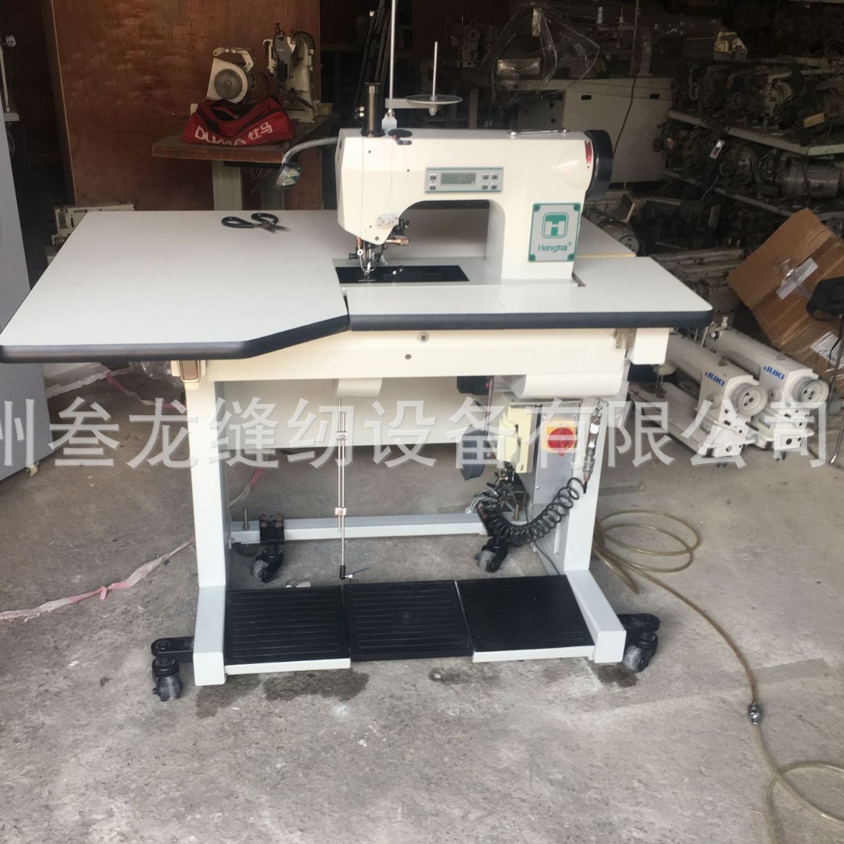 厂家直供亨泰785D珠边机 西服拱针机 真珠边缝纫机