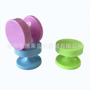 Dental Emery Bur Grinding Head Magnetic Tool Disc Suction Cup Bur Holder
