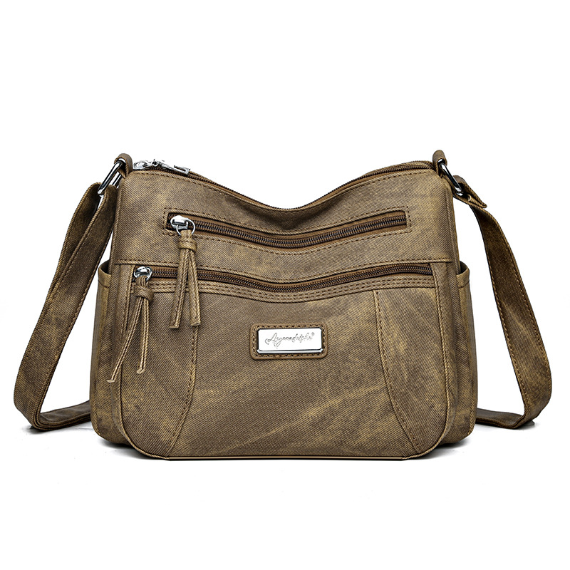 Women's Versatile Soft Leather Shoulder Bag For Elderly Ladies_voghion.com