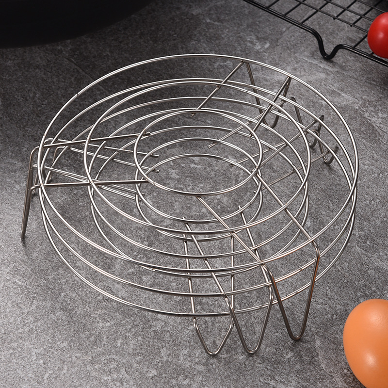 Stainless steel steamer multi-functional household chip steamer rice cooker three-leg steamer kitchen gadget factory wholesale Stainless steel steamer multi-functional household chip steamer rice cooker three-leg steamer kitchen gadget factory wholesale