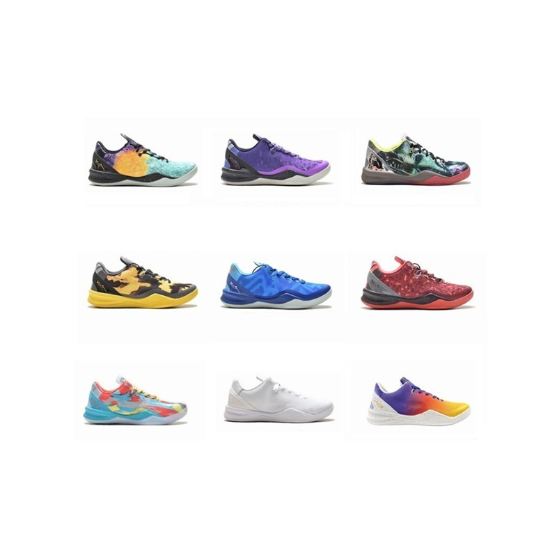 Kobe Bryant's 8Th Generation Master's Road Year of the Dragon Mamba Spirit Green Hornet All-Star Mandarin Duck Easter Men's Basketball Shoes