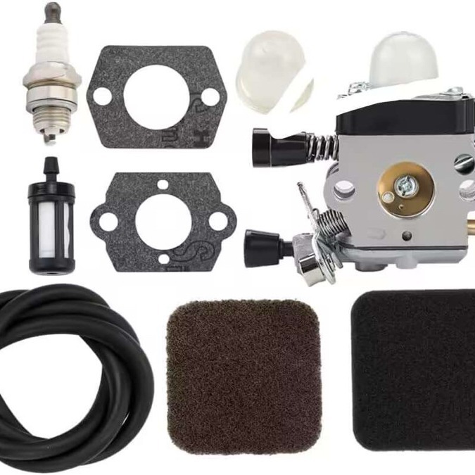 割草机园林配件套装油滤油管化油器FS38  FS55油滤火花塞