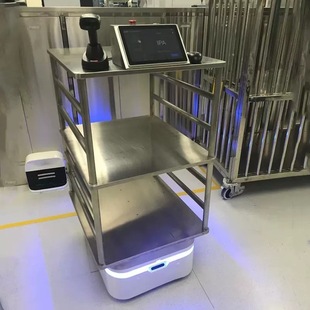 Workshop delivery robot industrial factory delivery robot AGV workshop delivery trolley