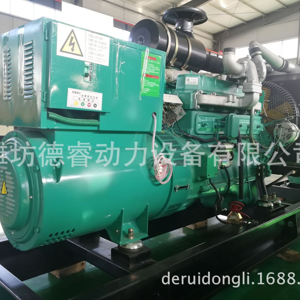 潍坊100KW全自动自动化柴油发电机组100千瓦交流同步三相380V