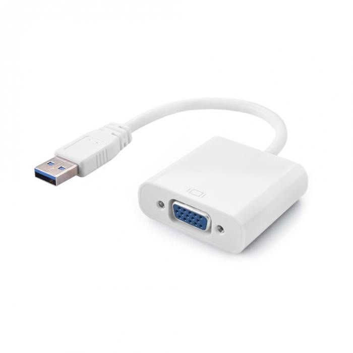 Cable Adaptador USB a VGA de Cobre para Computadora