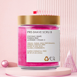 Cross-Border Unscented Front and Rear Scrub Body Scrub to Remove Cuticles, Moisturize and Smooth Skin Scrub 120ml