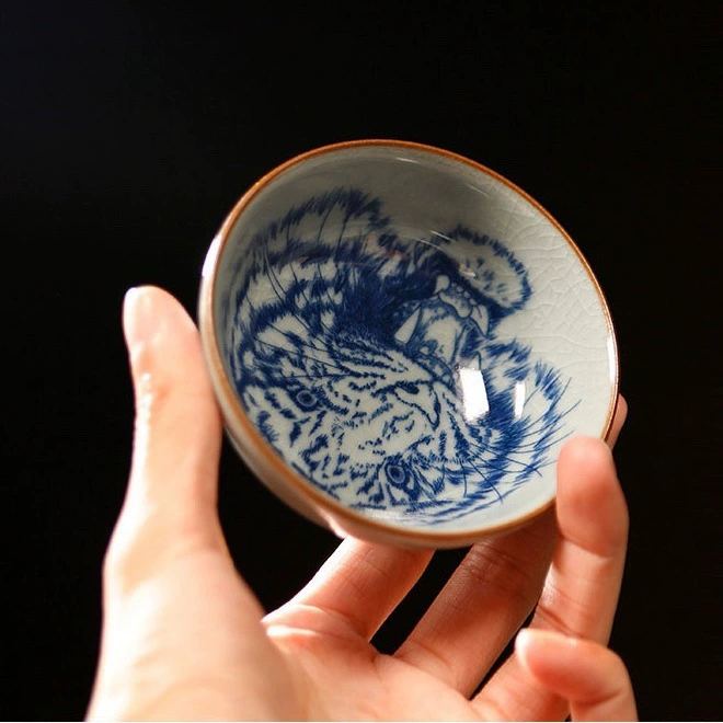 Ceramic Puerh tea, antique clay, tea cup