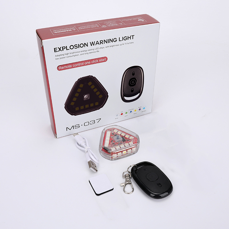 삼각형 037 하나의 원격 제어 하나의 빛 투명