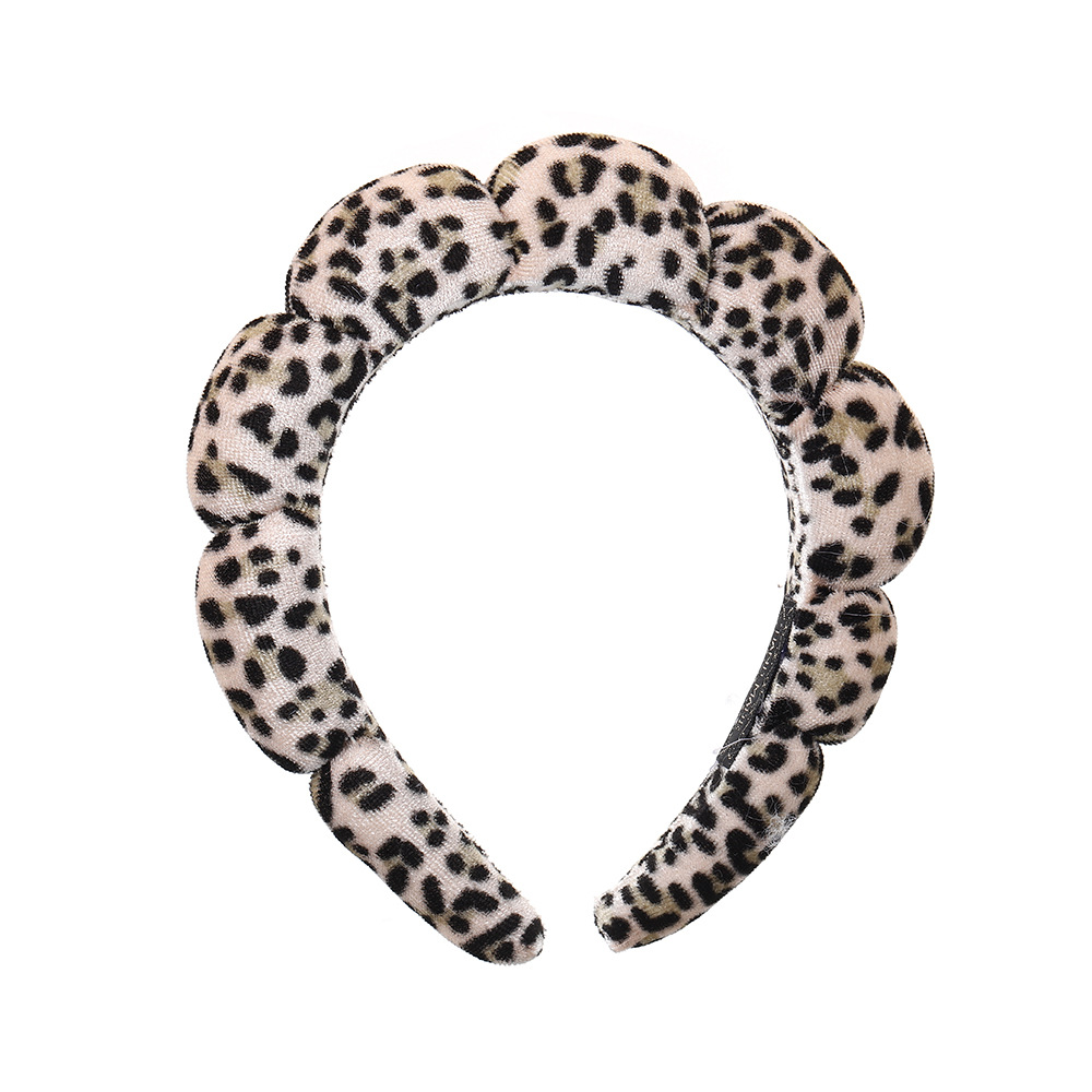 Diadema esponjosa de toalla estilo twist coreano para mujer, de alta gama, para elevar la coronilla, ideal para maquillaje, spa o lavado de cara. image 58