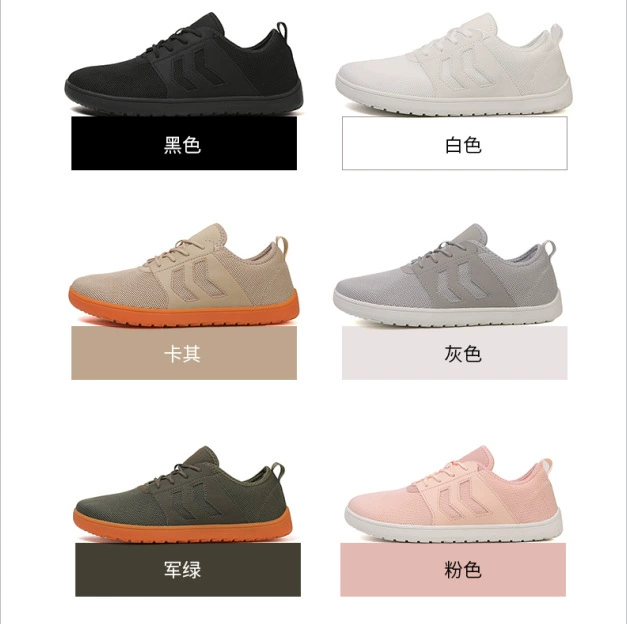 Трансграничная спортивная обувь для походов на открытом воздухе расширена и жирная повседневная обувь широкая обувь босые ноги свободная нескользкая широкая обувь