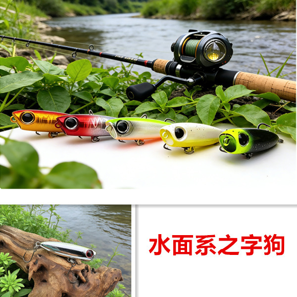 Luya School Micro-object Wave Climbing Pencil 3.5g Water Surface Word Dog Cock Mouth Mouth Green Luya Bait Luya School Micro-object Wave Climbing Pencil 3.5g Water Surface Word Dog Cock Mouth Mouth Green Luya Bait