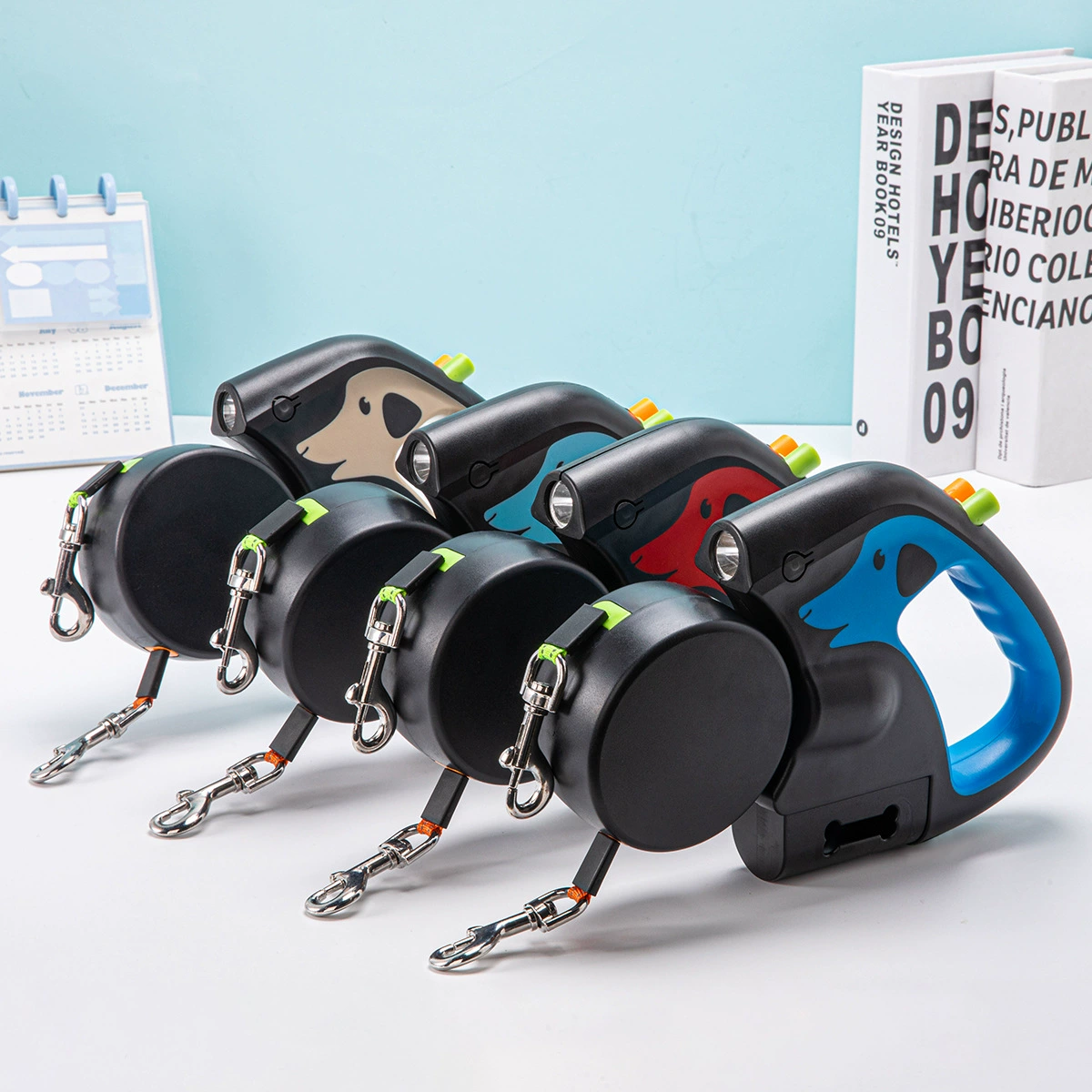 Новый собачий автоматический телескопический трактор USB зарядный светодиодный фонарик