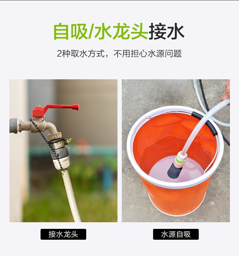 Greenfield Car Wash Machine 1700W High-Power 220V High-Pressure Cleaning Machine Pump Car Wash Water Gun 220V Plug-In Type