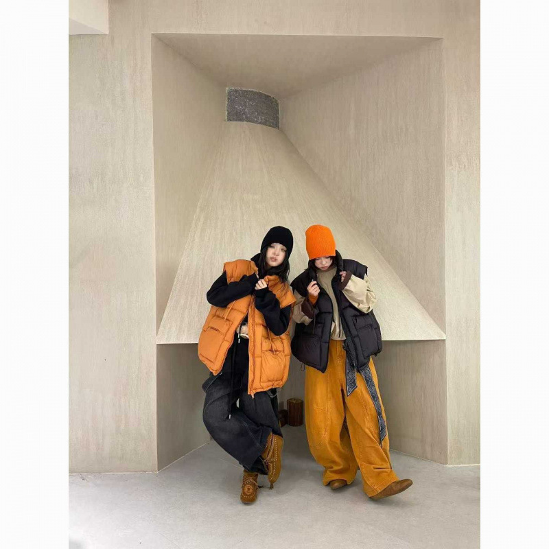 90 Duck down Vest for Women Plus Size Plus Size Fat M200 Pounds 2025 Autumn and Winter New Loose Waistcoat down Jacket