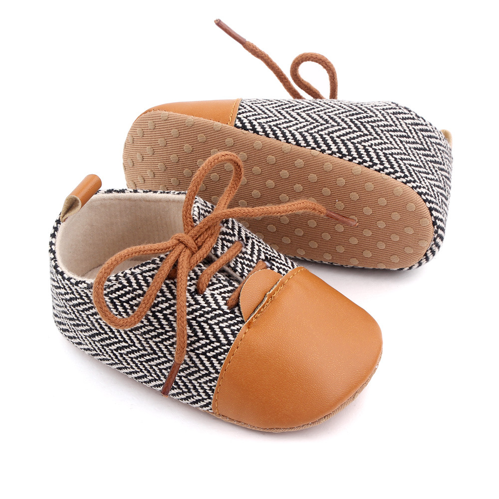春秋新款babyshoes寶寶鞋前系帶英倫風嬰兒鞋學步鞋批發 2669