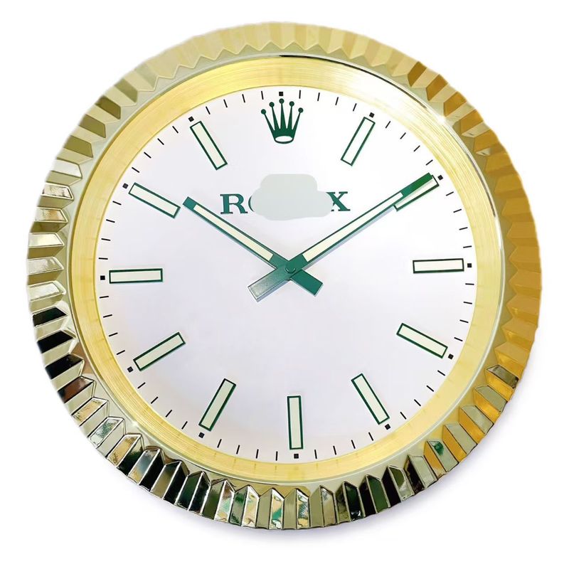 一件起批金属不锈钢夜光客厅挂钟GMT静音钟表专供出口Wall clock|undefined